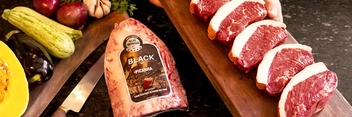 Carne Embalada Linha Black BF Meat