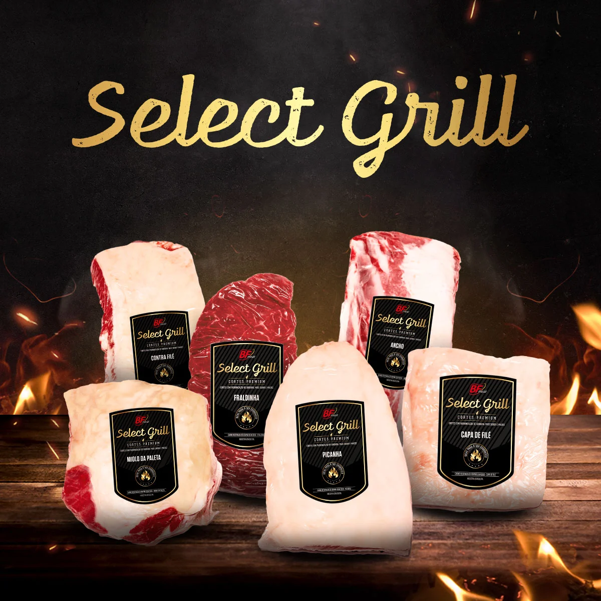 Linha Select Grill BF Meat